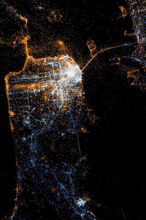 San Francisco Nighttime Lights