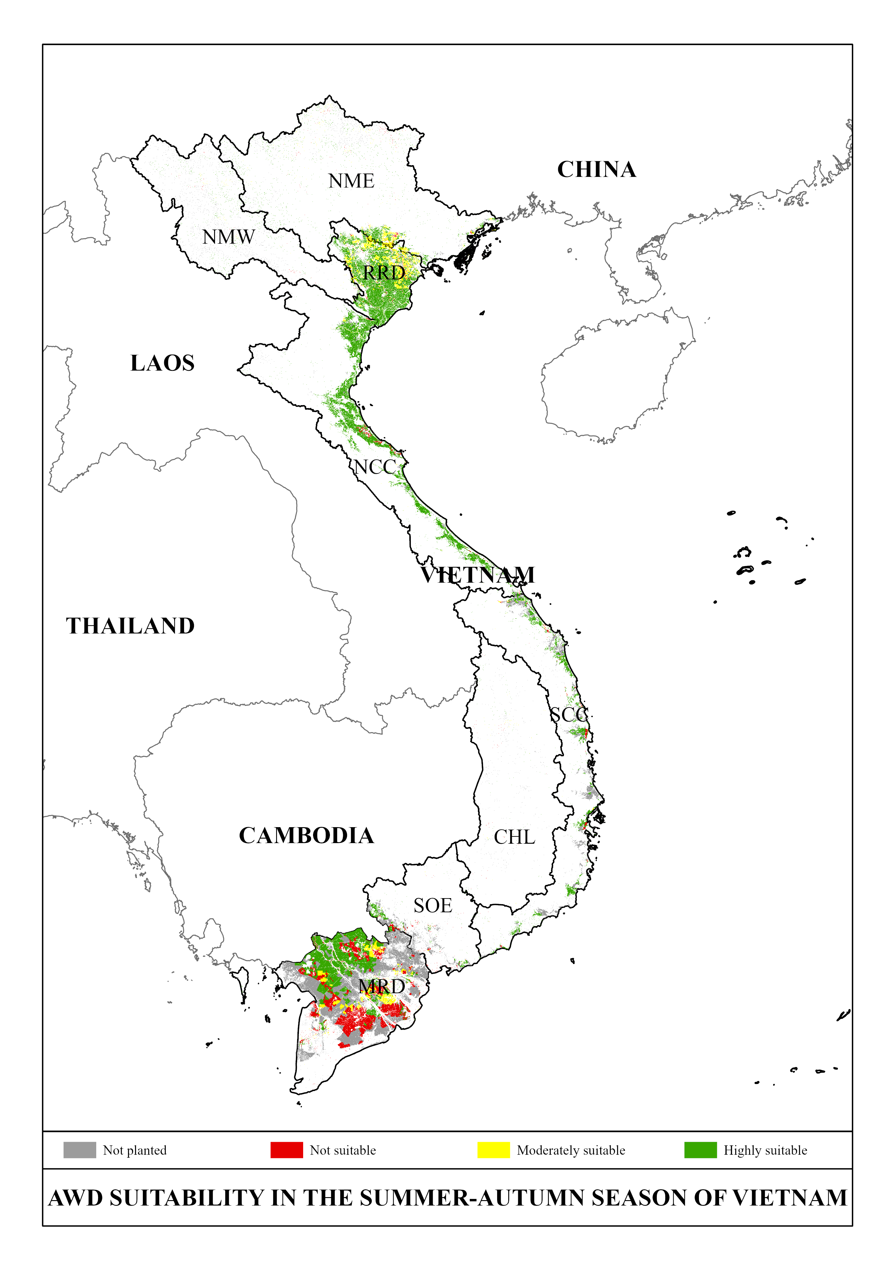 Vietnam AWD Suitability Map